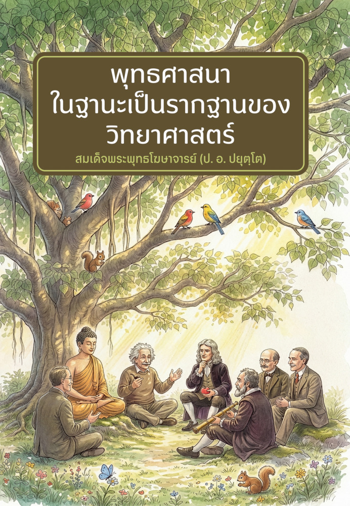 รูปปก พุทธศาสนาในฐานะเป็นรากฐานของวิทยาศาสตร์